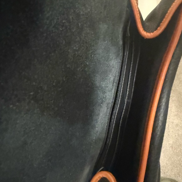 Dooney & Bourke Black and Tan Crossbody Bag - Picture 6 of 6